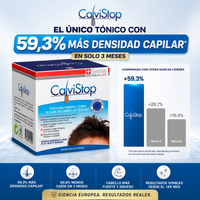 CalviStop™ – Estimula el crecimiento | Menos caída | Cabello más fuerte.