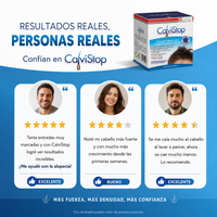 CalviStop™ – Estimula el crecimiento | Menos caída | Cabello más fuerte.