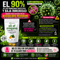 Oil Of Oregano™ – Anti-inflamatorio | Anti-cándida | Escudo Inmune Natural